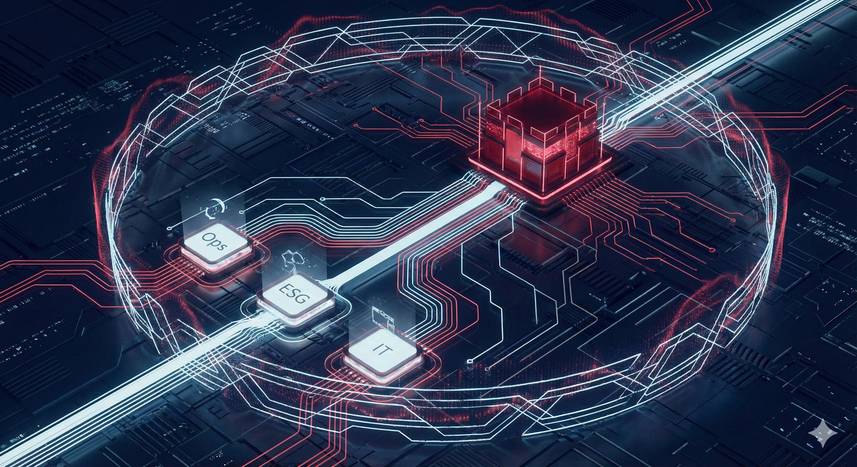 Illustration des enjeux GEO Côté Ops, ESG & IT